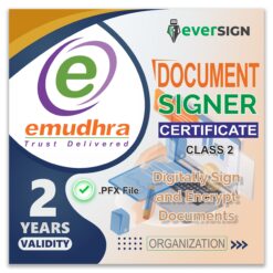 eMudhra Document Signer 2 Years